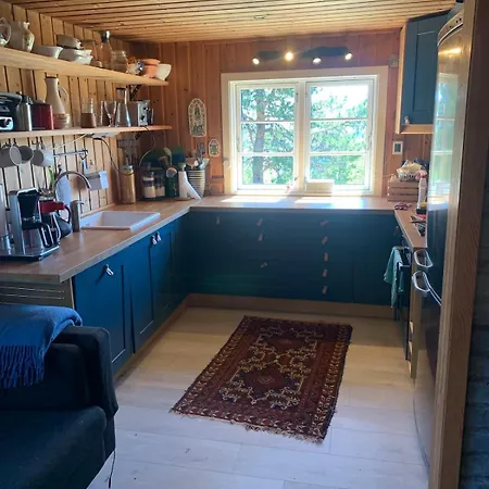 At Kvamskogen With A Great View Nyaraló