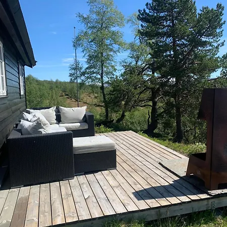 Holiday home At Kvamskogen With A Great View Kvam (Hordaland)