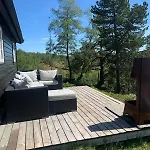בית נופש At Kvamskogen With A Great View Kvam (Hordaland)