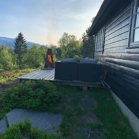 At Kvamskogen With A Great View Ferienhaus Kvam (Hordaland)